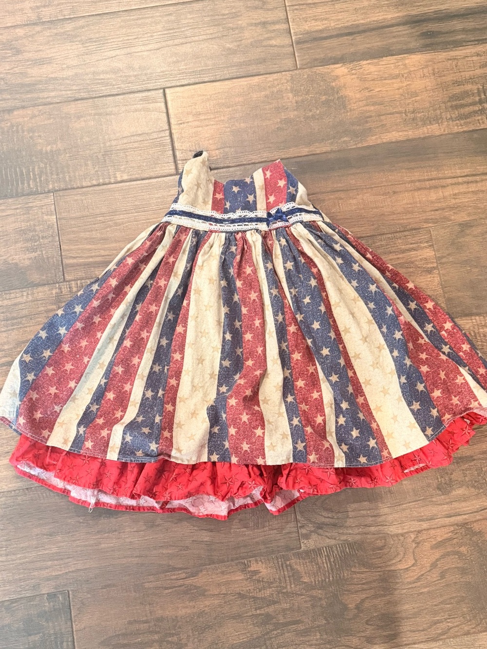 JK Heirloom red, white, and blue dress
